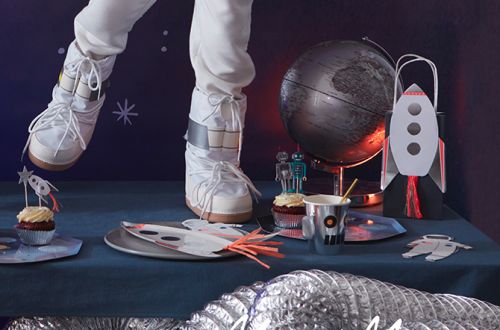 astronaute table anniversaire