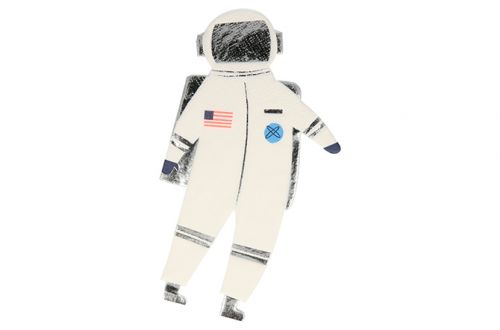 Serviette astronaute