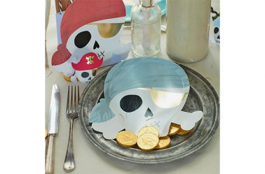 Assiette anniversaire Pirate