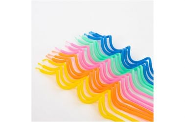 Bougies anniversaire multicolores