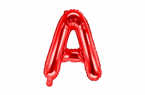 Ballon lettre rouge A