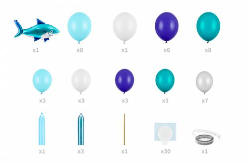 kit de ballons animaux marins