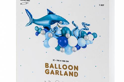 Guirlande de ballons mer et océan