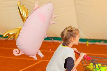 ballon petit cochon mignon