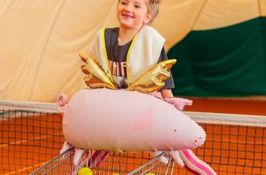 ballon cochon de la ferme