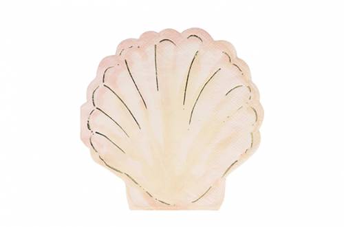 Serviettes coquille de palourde