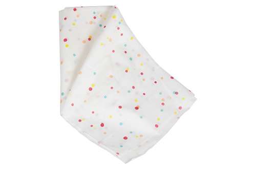 Nappe anniversaire multicolore