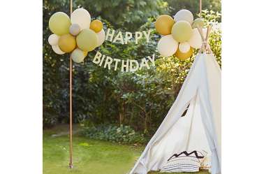 Arche ballons Happy Birthday