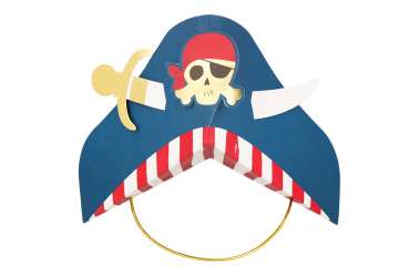 Chapeaux pirate rouge