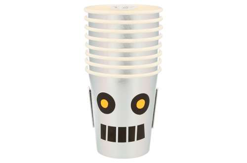 Gobelets robot espace