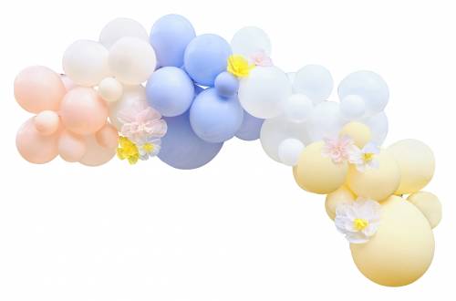 Arche de ballons fleurs