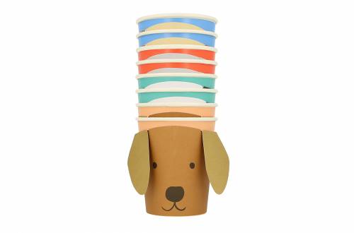 Ensemble de gobelets anniversaire chien