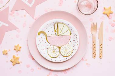 deco de table Poussette