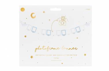 Guirlande photos 12 mois