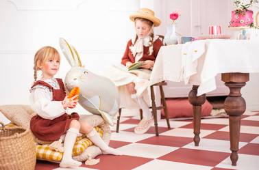 deco de pâques en ballons