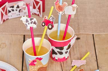 Gobelet anniversaire animaux de la ferme