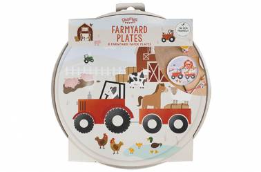 ensemble vaisselle theme de la ferme