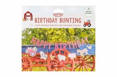 Guirlande anniversaire la ferme des animaux