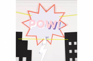 Guirlande Superhéros