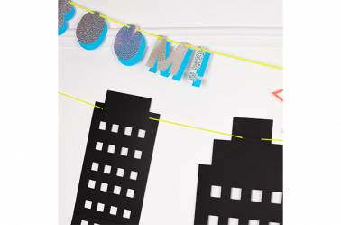 Guirlande Super-héroines