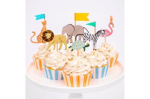 buffet anniversaire mini gâteaux animaux