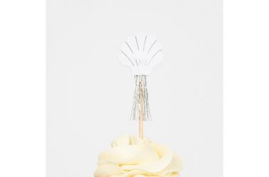 Piques cupcake coquillage