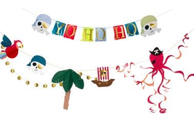 Guirlande anniversaire pirate