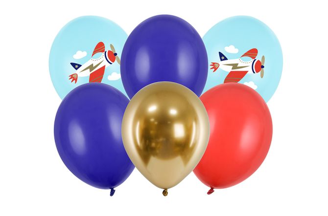 Bouquet Ballons Avion