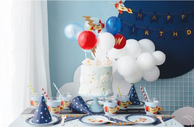 6 Papilottes pour Gobelets avion