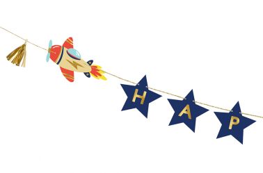 Bannière Anniversaire Avions