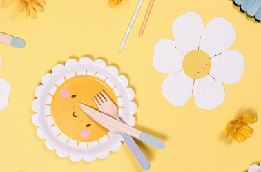 Serviettes de Table Marguerite