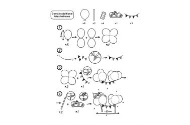Topper Gâteau Ballon Voiture de course - 29 cm