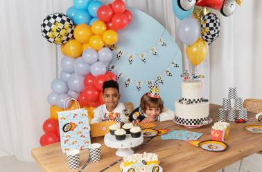 Gobelets Drapeau à Damier - voiture de course