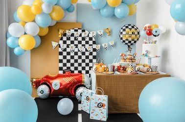 Chapeaux de Fête Voiture de Course GO!