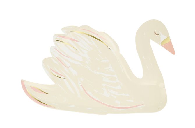 assiettes cygne