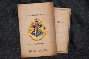 Invitations Anniversaire Harry Potter™ – Lot de 8 avec Enveloppes