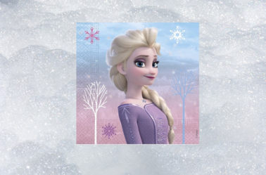 Serviettes La Reine des Neiges 2™ - Lot de 20 pour Anniversaire