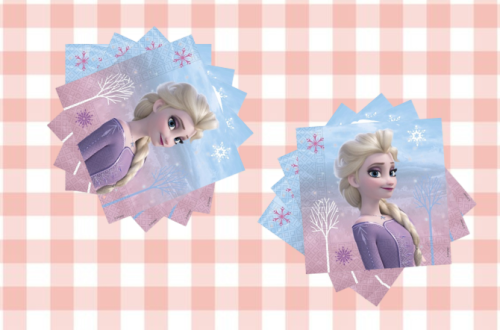 20 Serviettes en papier La Reine des Neiges