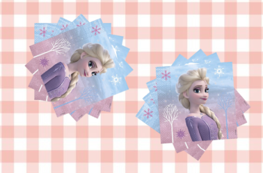 Serviettes La Reine des Neiges 2™ - Lot de 20 pour Anniversaire