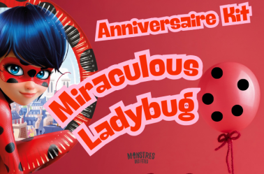 kit anniversaire Miraculous Lady Bug