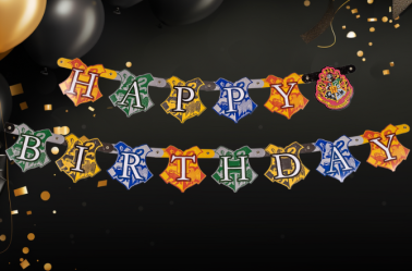 bannière Happy Birthday Harry Potter