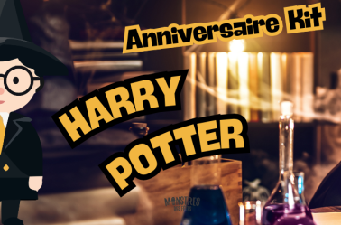Kit Anniversaire Harry Potter 8 enfants - Monsterbox