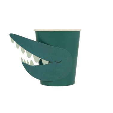 Gobelets Animaux de la Jungle – Lot de 8 – Meri Meri