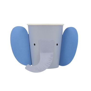 Gobelets Animaux de la Jungle – Lot de 8 – Meri Meri