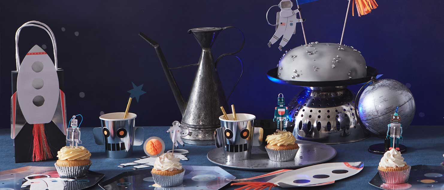 Table anniversaire astronaute