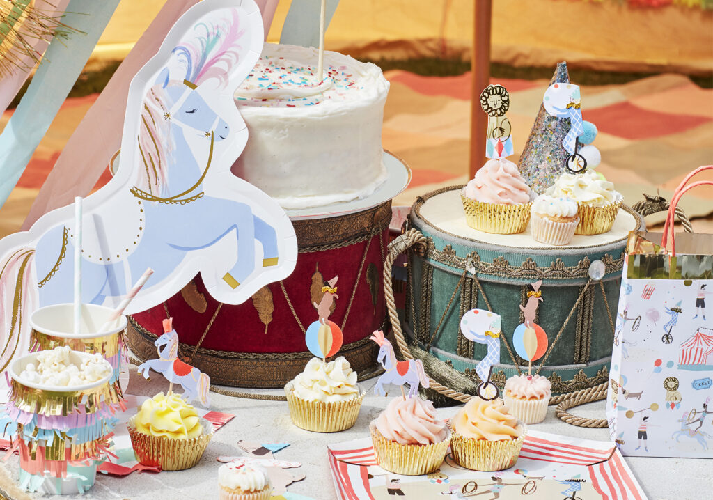 Préparatifs du theme cirque