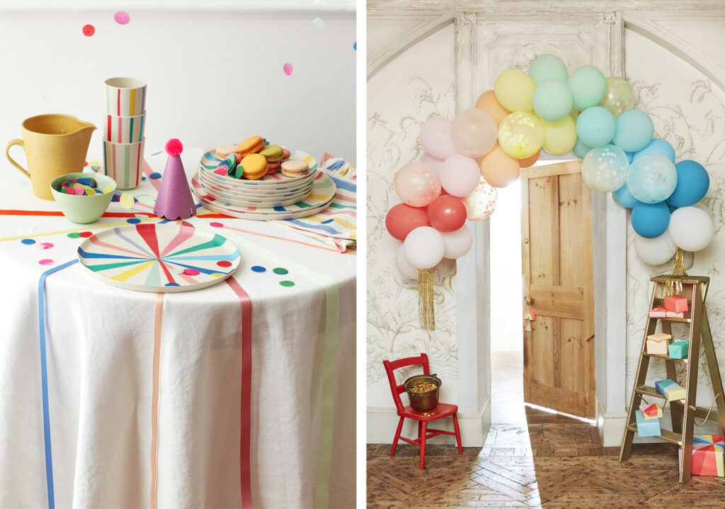 Préparation anniversaire cirque