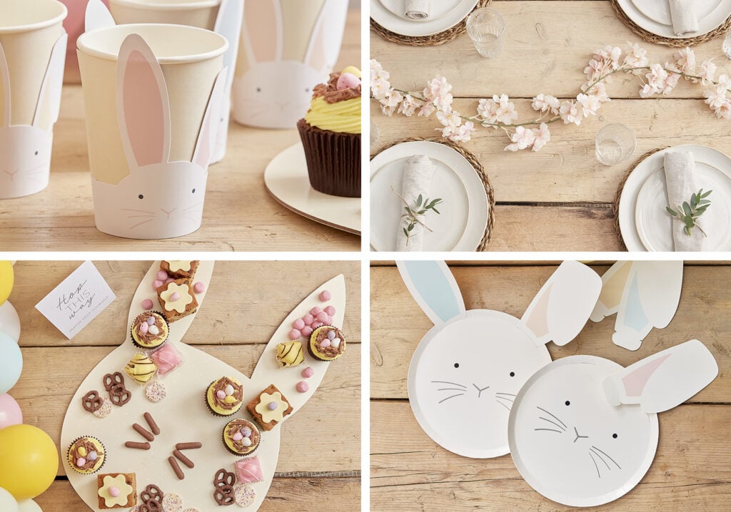Article de décoration anniversaire lapin
