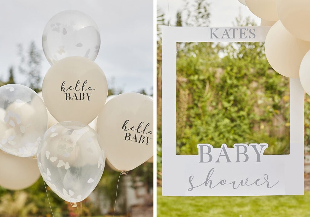 Thème Hello baby pour baby shower