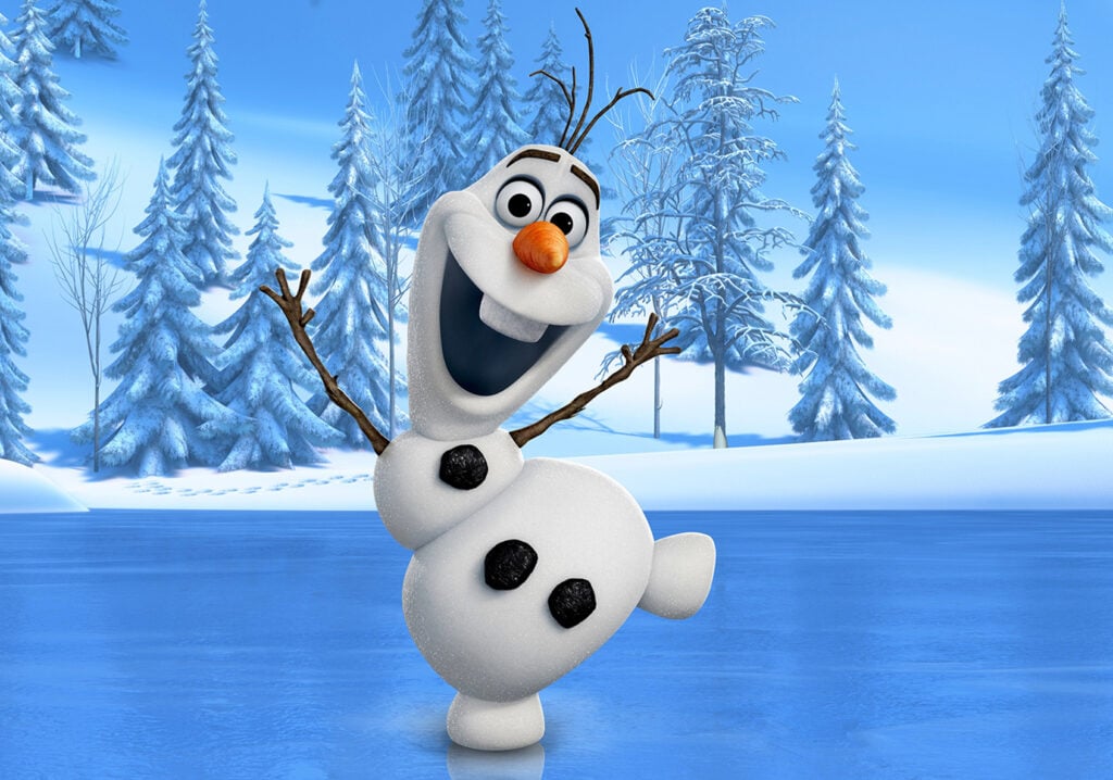 Olaf de la reine des neiges

